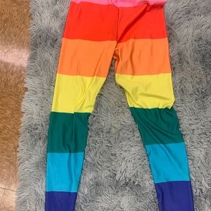 rainbow leggings